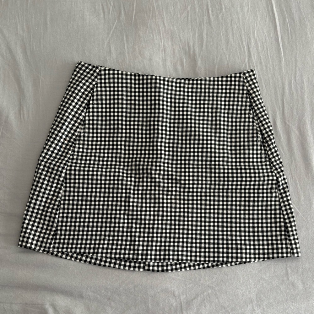 Urban Outfitters plaid mini skirt